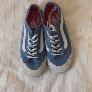 Blue Vans size 7